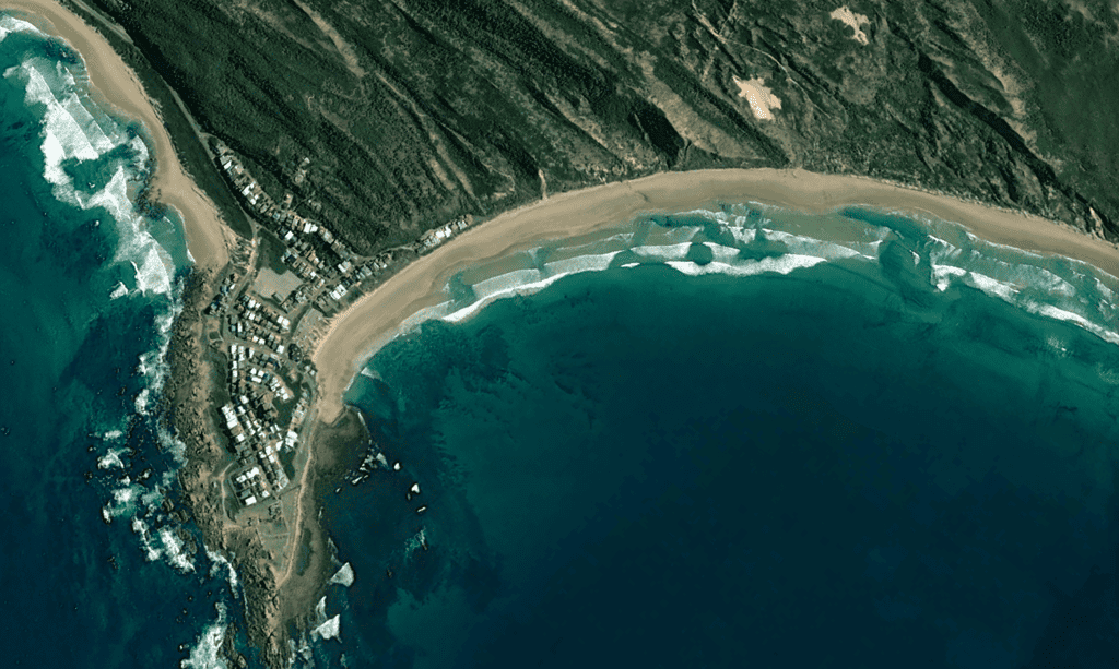 Satellite image of Buffalo Bay